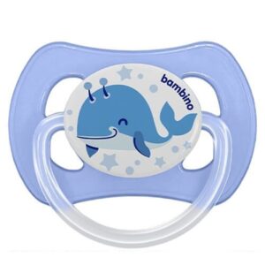 Bambino Desenli Kelebek Damaklı Emzik No:1