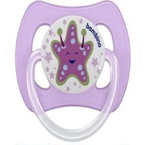 Bambino Desenli Kelebek Damaklı Emzik No:3