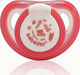 Bebedor Silikon Kiraz Uçlu Medikal Emzik +18 Ay