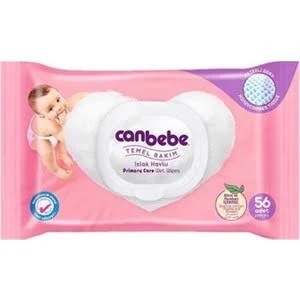 Canbebe Temel Bakım Islak Havlu 56 Yaprak - 3'lü Paket