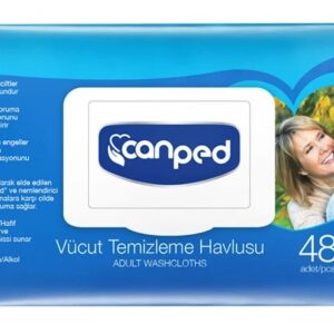 Canped Vücut Temizleme Havlusu 48 Yaprak