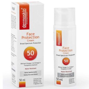 Dermoskin Face Protection Vitamin-E Güneş Koruyucu Krem SPF50 50 ml