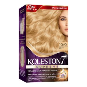 Koleston Supreme Kit Saç Boyası 10/0 Çok Açık Sarı