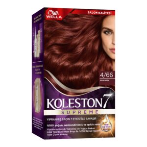 Koleston Supreme Kit Sıcak Kızıl Saç Boyası 4/66