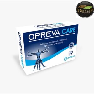 Opreva Care Kalsiyum Magnezyum D3 ve Çinko İçeren 30 Kapsül