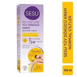 SESU TÜY DÖKÜCÜ KREM NORMAL CİLT 100 ML