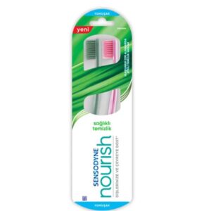 Sensodyne Nourish Sağlıklı Temizlik Diş Fırçası Yumuşak 2’li