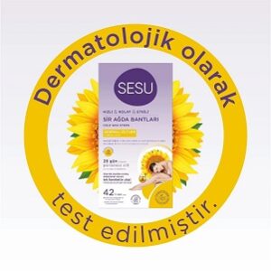 Sesu Ağda Bandı Normal Sarı 42'li