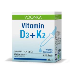 Voonka Vitamin D3+K2 Damla 25 ml