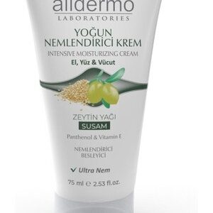 Alldermo Nemlendirici El Yüz Vücut Kremi Zeytin Yağı Susam 75 ml