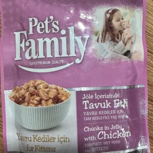 PET'S  TAVUK ETLİ YAVRU KEDİ 85 GR