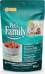 PET'SSOMON ETLİ KISIR KEDİ 85 GR