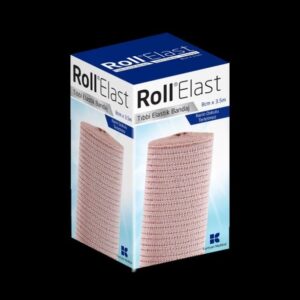 Roll Elast Bandaj Ten Rengi 8cm x 3