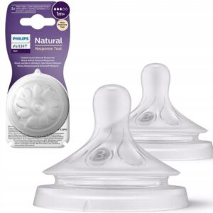 Avent Natural Response Biberon Emziği 3 Numara 1+ Ay 2'li