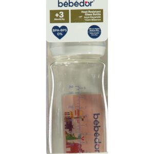BEBEDOR 260 ML ISIYA DİRENÇ CAM BİB 51301