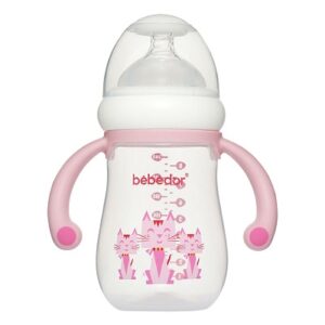 Bebedor 99322 Geniş Ağızlı Kulplu PP Biberon 240 ml