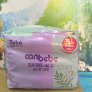 Canbebe Temel Bakım Islak Havlu 56 Yaprak - 3'lü Paket