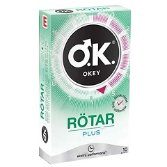 Okey Prezervatif Rötar Plus 10'lu