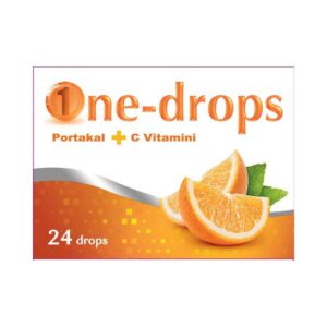One Drops Portakal + C Vitamini 24 Pastil