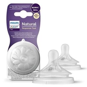 Avent Natural Response Biberon Emziği 4 Numara 3+ Ay 2'li