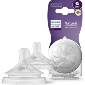 Avent Natural Response Biberon Emziği 6 Numara 6+ Ay 2'li