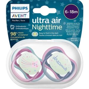 Avent Ultra Air Nightime 6-18 Erkek Emzik