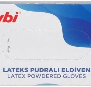 Beybi Eldiven Lateks Pudralı Medium 100'lü