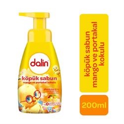 Dalin Köpük Sabun Mango ve Portakal Kokulu 200 ml