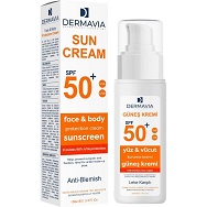 Dermavia Güneş Kremi Lekeli Karşıtı SPF50+ 100 ml