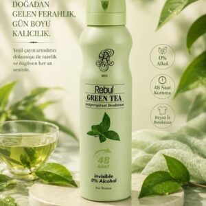 Rebul Kadın Sprey Deodorant Green Tea 150 ml