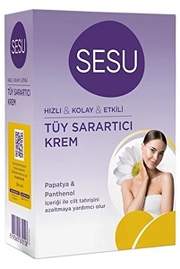 Sesu Tüy Sarartıcı Krem 35 gr +18 gr