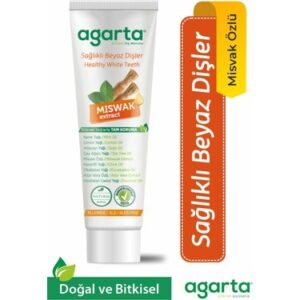 Agarta Doğal Misvak Özlü Diş Macunu 100 ml
