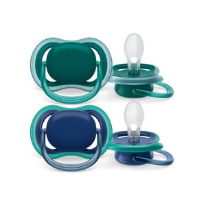 Avent Ultra Air Emzik 6-18 Ay Indigo 2'li