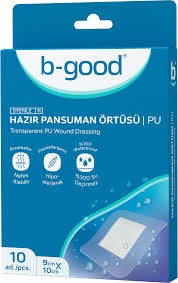B-Good Hazır Pansuman Örtüsü 9x10 cm 10'lu