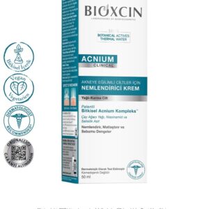 Bioxcin Acnium Sebum Dengeleyici Nemlendirici Krem 50 ml