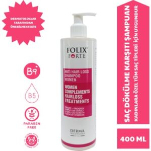 Derma Solutions Folix Forte Anti Hair Loss Shampoo Women 400 ml