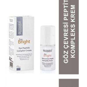 Dermoskin Be Bright Göz Çevresi Krem Peptit Kompleks 15 ml