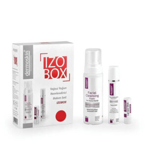 Dermoskin İzobox Yağsız & Yoğun Bakım Seti - Nemlendirici Krem 50 ml + Yüz Yıkam