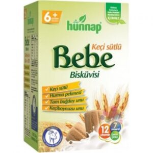 Hünnap Keçi Sütlü Bebe Bisküvisi 400 gr