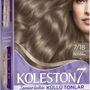 Koleston Supreme Kit - Işıltılı Küllü Kumral 7/18