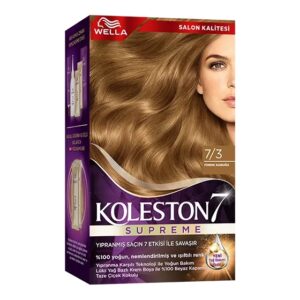 Koleston Supreme Kit Saç Boyası Fındık Kabuğu 7/3