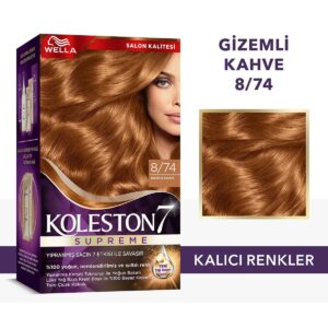 Koleston Supreme Kit Saç Boyası - Gizemli Kahve 8/74