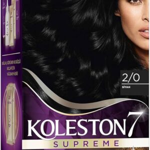 Koleston Supreme Kit Saç Boyası - Siyah 2/0