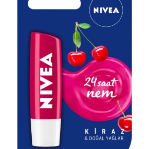 Nivea Bakım Yapan Dudak Bakım Kremi Cherry 4