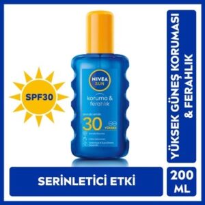 Nivea Sun Koruma & Nem SPF30+ Güneş Spreyi 200 ml