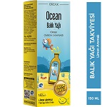 Ocean Omega 3 Limonlu Balık Yağı Şurubu 150 ml