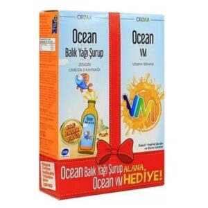 Ocean Portakal Şurup 150 ml + Ocean VM Şurup 150 ml