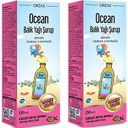 Ocean Tutti Frutti Karışık Meyve Aromalı Balık Yağı Şurup 150 ml