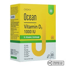 Ocean Vitamin D3 1000 IU Oral Sprey 20 ml