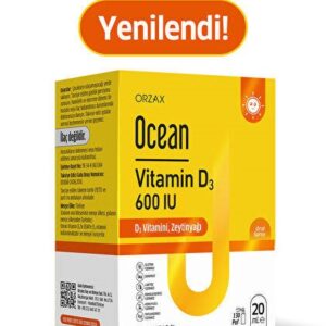 Ocean Vitamin D3 600 IU Oral Sprey 20 ml